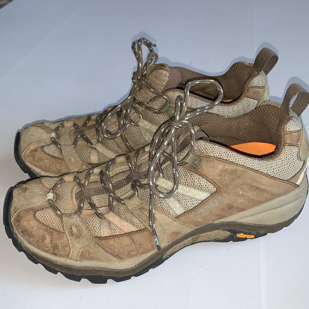 Merrell Siren Sport Olive Athletic Shoes Women’s Size 9.5
